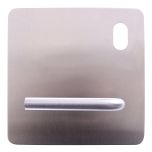 EXT PLATE CYL & LEVER STAINLESS STEEL