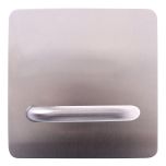 202 EXTERIOR PLATE WITH 96 LEVER LH STAINLESS STEEL