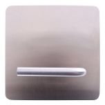 EXT PLAIN PLATE & LEVER STAINLESS STEEL