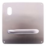 INT PLATE CYL & LEVER STAINLESS STEEL