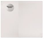 DETENTION PLATE CONCEALED FIX - STD TURN ONLY LH STAINLESS STEEL