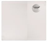DETENTION PLATE CONCEALED FIX - STD TURN ONLY RH STAINLESS STEEL