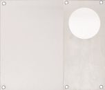 DETENTION PLATE VISIBLE FIX - CYLINDER ONLY RH STAINLESS STEEL