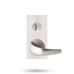 DETENTION PLATE NARROW CONCEALED FIX - STD TURN WITH LEVER 23 LH  SELECTOR STAINLESS STEEL