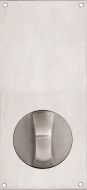 DETENTION PLATE NARROW VISIBLE FIX -KNOB 21 ONLY STAINLESS STEEL