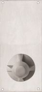 DETENTION PLATE NARROW VISIBLE FIX -KNOB 22 ONLY STAINLESS STEEL