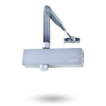 LW HYDRAULIC DOOR CLOSER SILVER