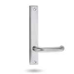 INT SQ END PLATE - LEVER 70 ONLY BRIGHT CHROME