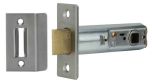 DBL BVL LTCH/SGL ACTION STRIKE SATIN CHROME