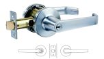KNL - STOREROOM ESCAPE DEADLATCH SET - 70mm BACKSET SATIN CHROME
