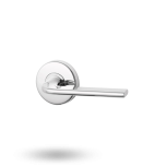 VELOCITY STD 63MM RND ROSE PASSAGE SET - L4 GLIDE BRIGHT CHROME