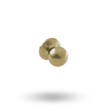 ORBIT DUMMY KNOB SGL LS POLISHED BRASS