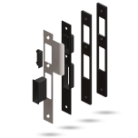 OPTIMUM/INDURO STRIKE KIT - LEFT HAND STANDARD STRIKE STAINLESS STEEL