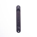 FLUSH BOLT-RECESS MT-NO ROD BLACK