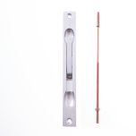 FLUSH BOLT-NARROW-SURFACE MT-STEEL TIP 12.5mm