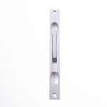 FLUSH BOLT-NARROW-SURFACE MT-NO ROD SATIN CHROME