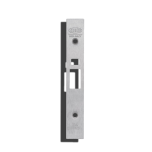 FACEPLATE - SQ TIMBER DOOR TO SUIT 3770/3772 SERIES STAINLESS STEEL