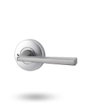 VELOCITY SML 55MM RND ROSE PRIVACY SET - 28 HAKEA SATIN CHROME