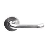 VELOCITY SML 55MM RND ROSE DUMMY HALF SET - 37 GIDGEE SATIN CHROME