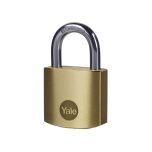 YALE PADLOCK BRASS 30MM