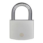 YALE PADLOCK BRASS 60MM - CHROME FINISH