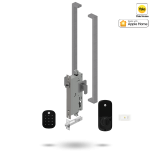 YALE ASSURE SL SMART-READY LOCK WITH APEX 143 ENTRANCE SET MATT BLACK