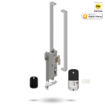 YALE ASSURE SL SMART-READY LOCK WITH APEX 143 ENTRANCE SET SATIN NICKEL