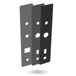 UNITY SLIM RETROFIT SCAR PLATE - 58MM