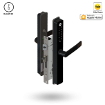 UNITY SLIM SMART LOCK 30BS 2PT ST - TIMBER RETROFIT BLACK